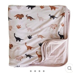Caden Lane Dino Days Double Bamboo Blanket